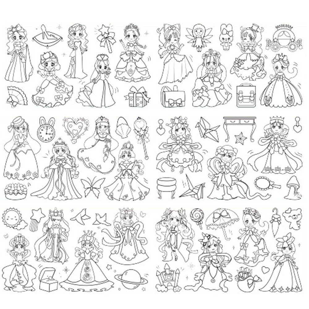 Kids Drawing Paper Roll DIY Graffiti Wallpaper Coloring Paper Painting Paper