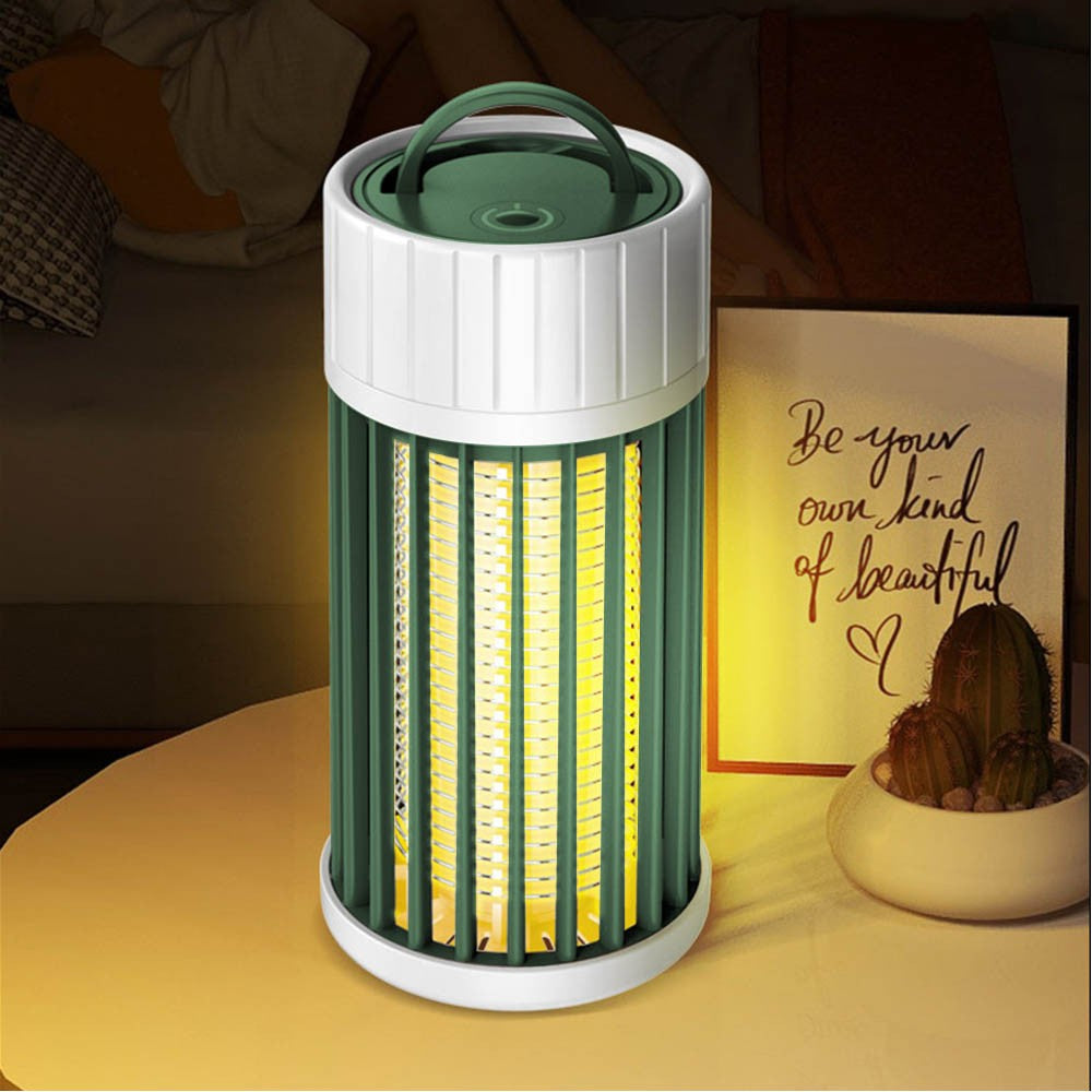 USB Electric Mosquito Killer Lamp Night Light Mosquito Zapper Trap Green