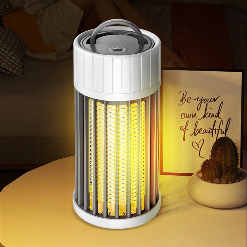 USB Electric Mosquito Killer Lamp Night Light Mosquito Zapper Trap Grey
