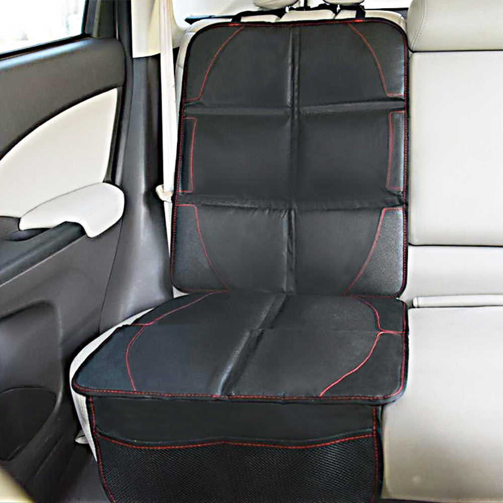 1Pc Car Seat Cushion Cover Car Seat Protector with Organizer Pockets