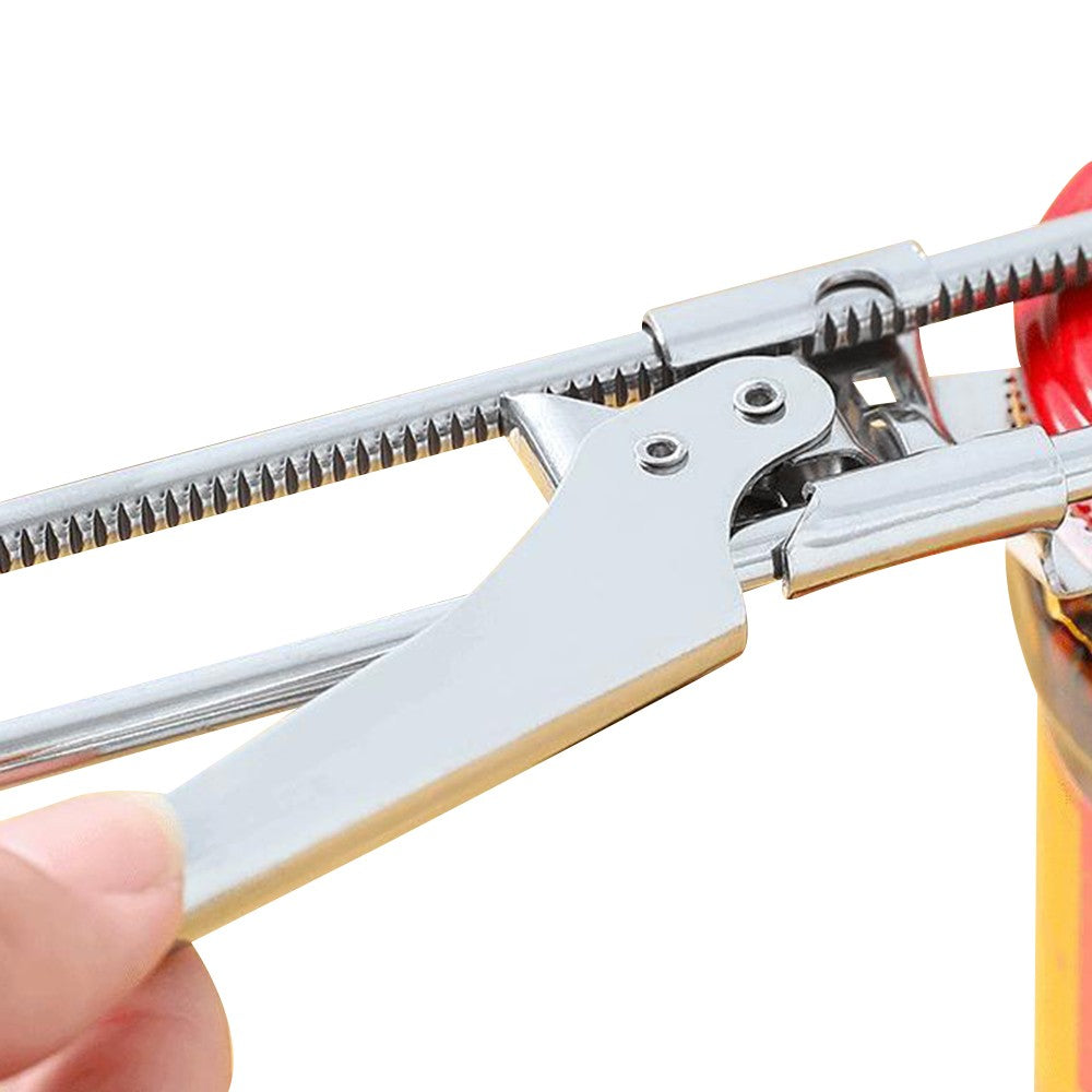 1 X Bottle Opener Multifunctional Stainless Steel Can Opener Jar Lid Gripper Opener Kitchen Accessories