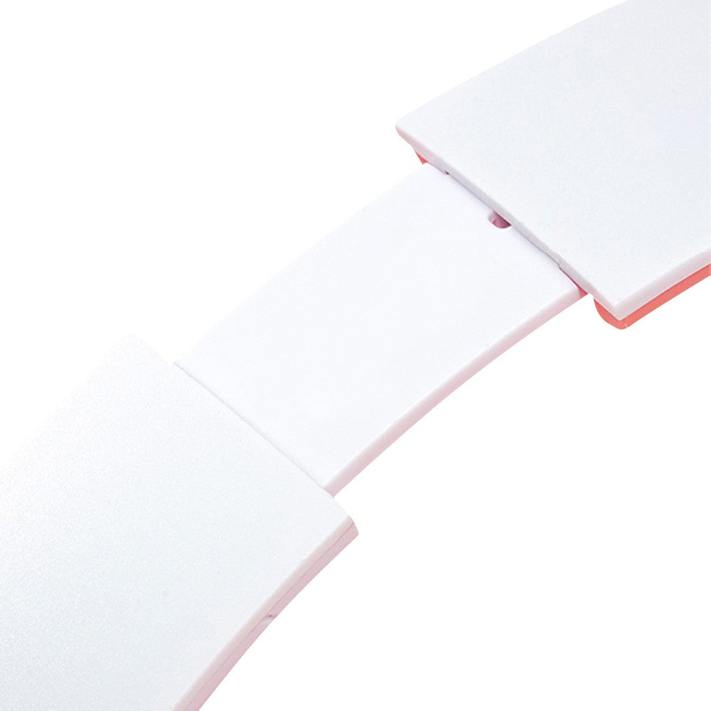 Bluetooth 5.0 Wireless Headphones Cute Cat Ears Shaped Headset with LED Light Pink