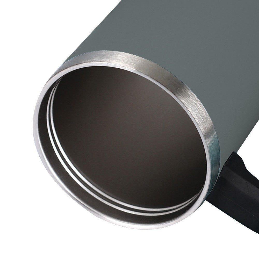 40oz Double Wall Insulated Coffee Mug Stainless Steel Thermal Cups with Lid and Straw Grey