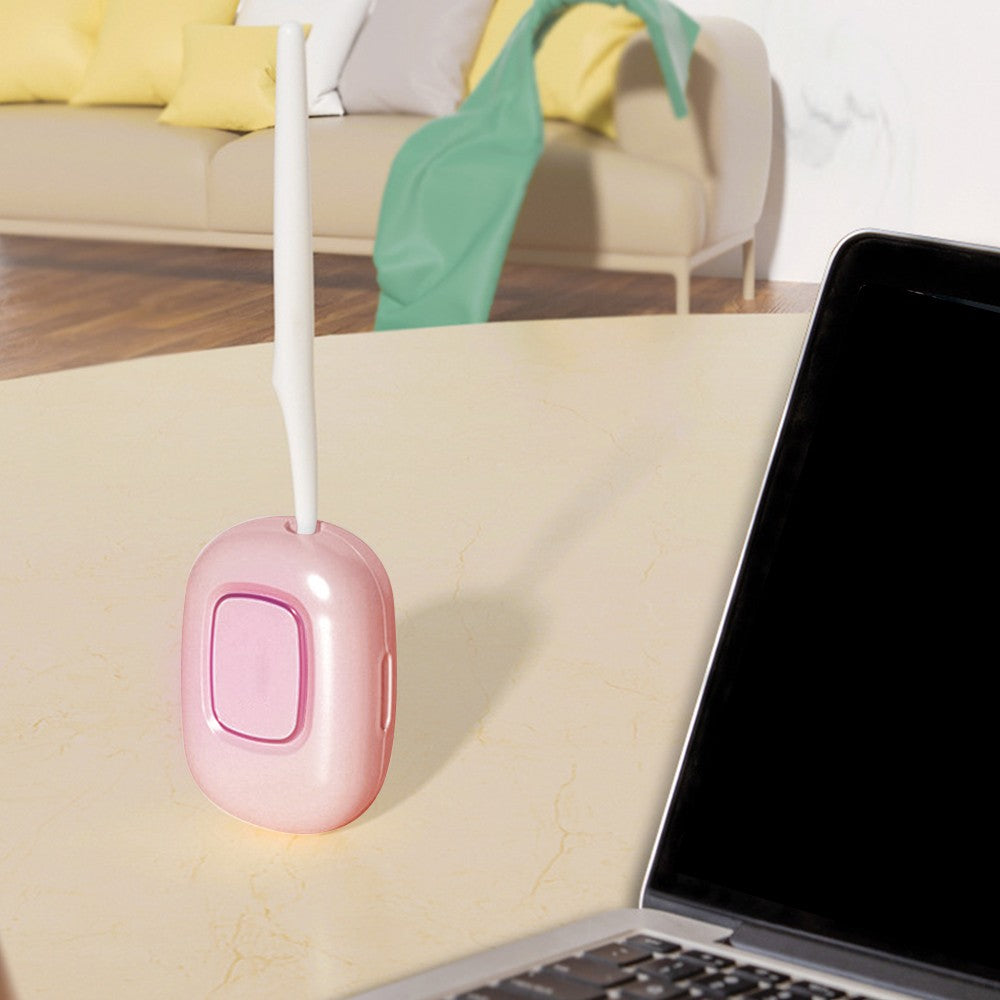 USB Mini UV-C Toothbrush Sanitizer Electric Toothbrush Head Sterilizer Toothbrush Holder Pink
