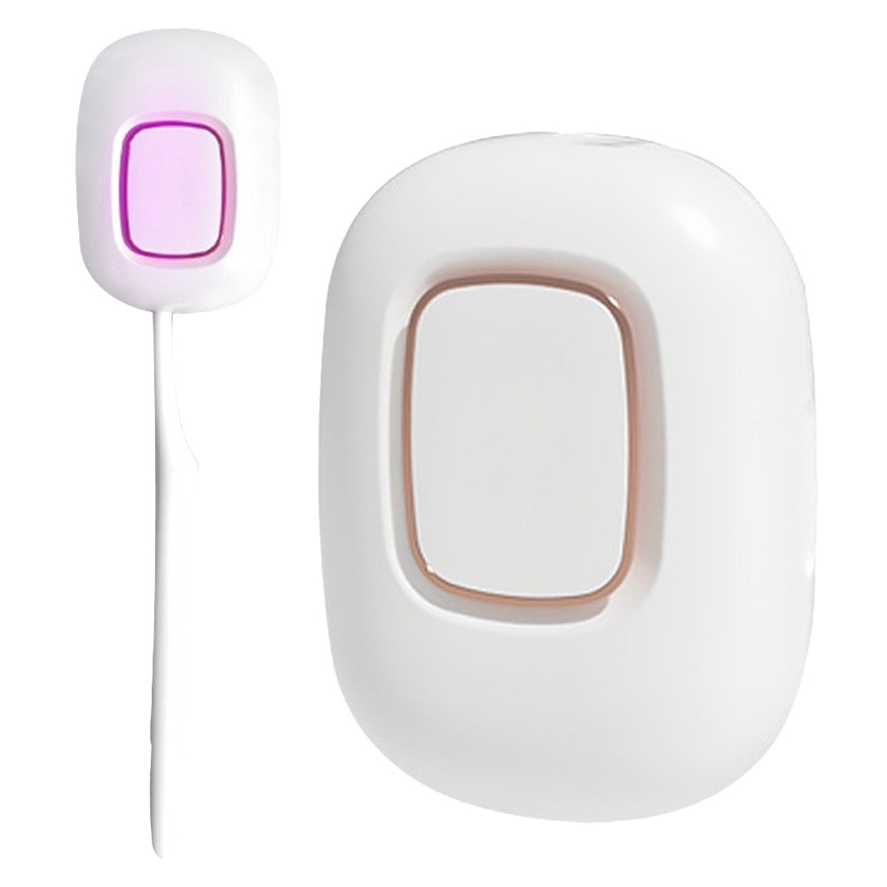USB Mini UV-C Toothbrush Sanitizer Electric Toothbrush Head Sterilizer Toothbrush Holder White
