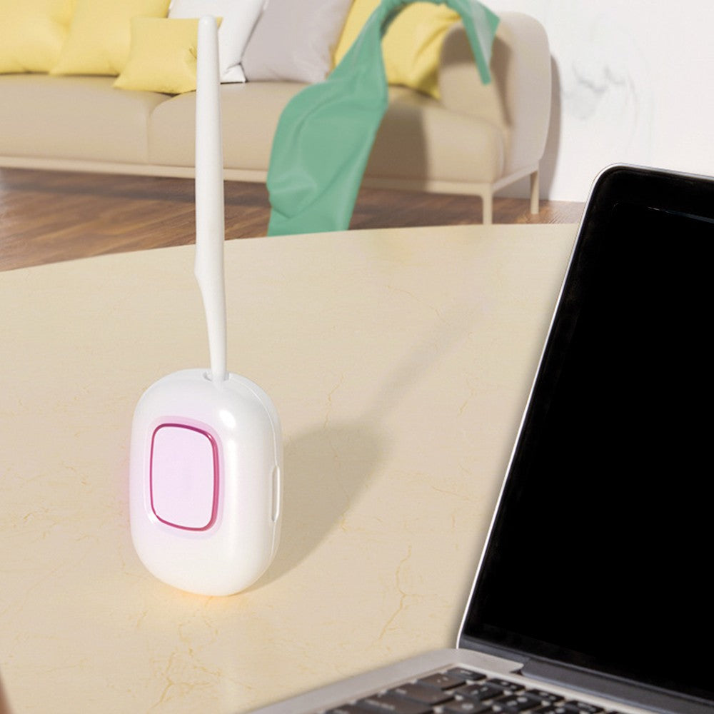 USB Mini UV-C Toothbrush Sanitizer Electric Toothbrush Head Sterilizer Toothbrush Holder White