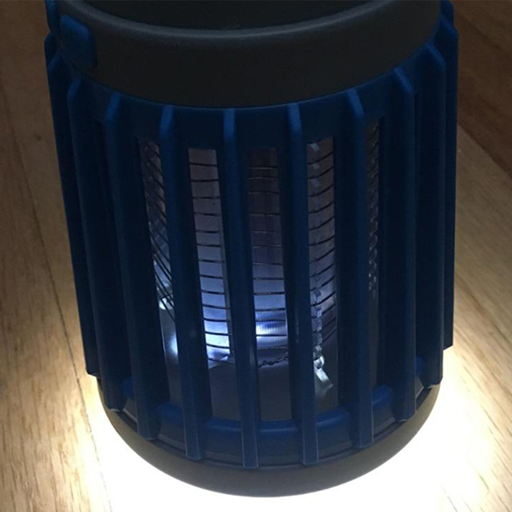 2X Camp Night Light Solar Mosquito Light USB Solar Camping Night Light USB Mosquito Lamp Blue