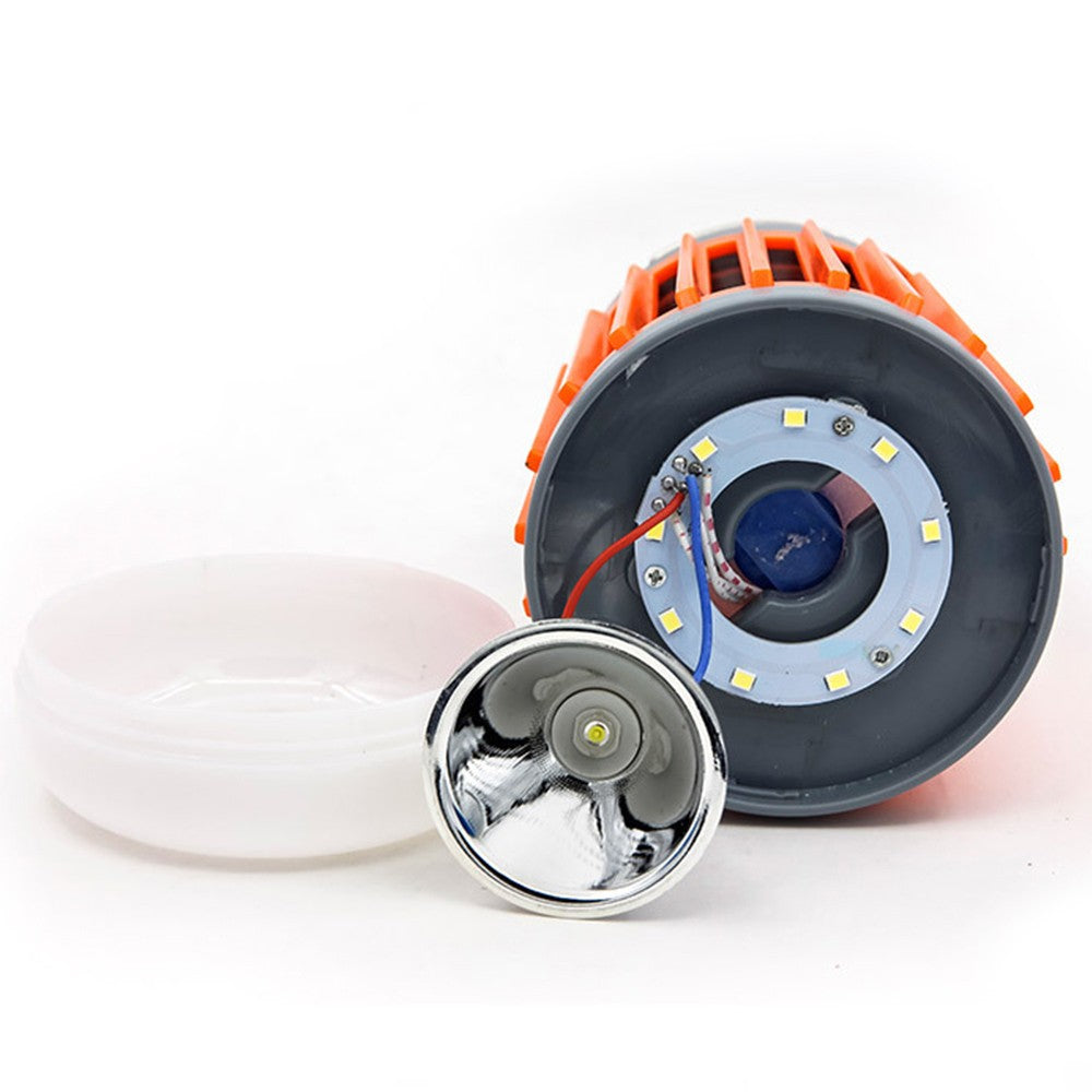 1Pc Solar and USB Charging Mosquito Killer Camp Lamp Flashlight Orange