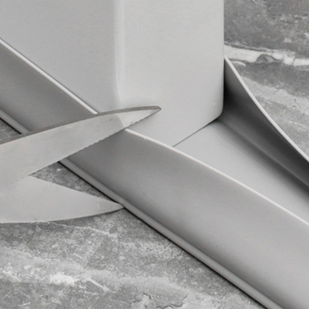 2X Door Sealing Strip Door Draft Stopper Under Door Gap Seal Strip Grey