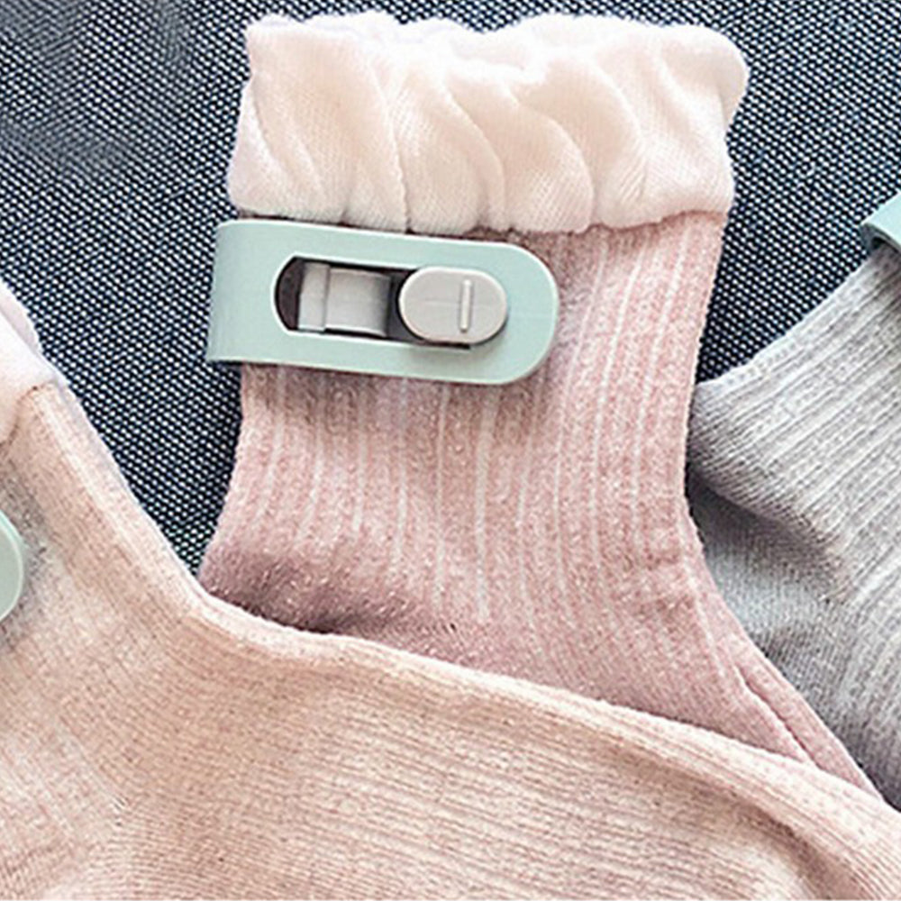 24 X No Pins Quilt Cover Grippers Bed Duvet Cover Gripper Green