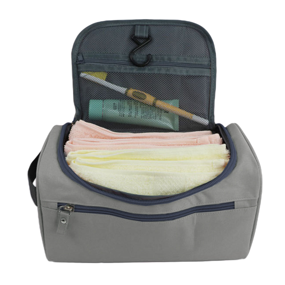 Portable Toiletry Bag Travel Bag Grey