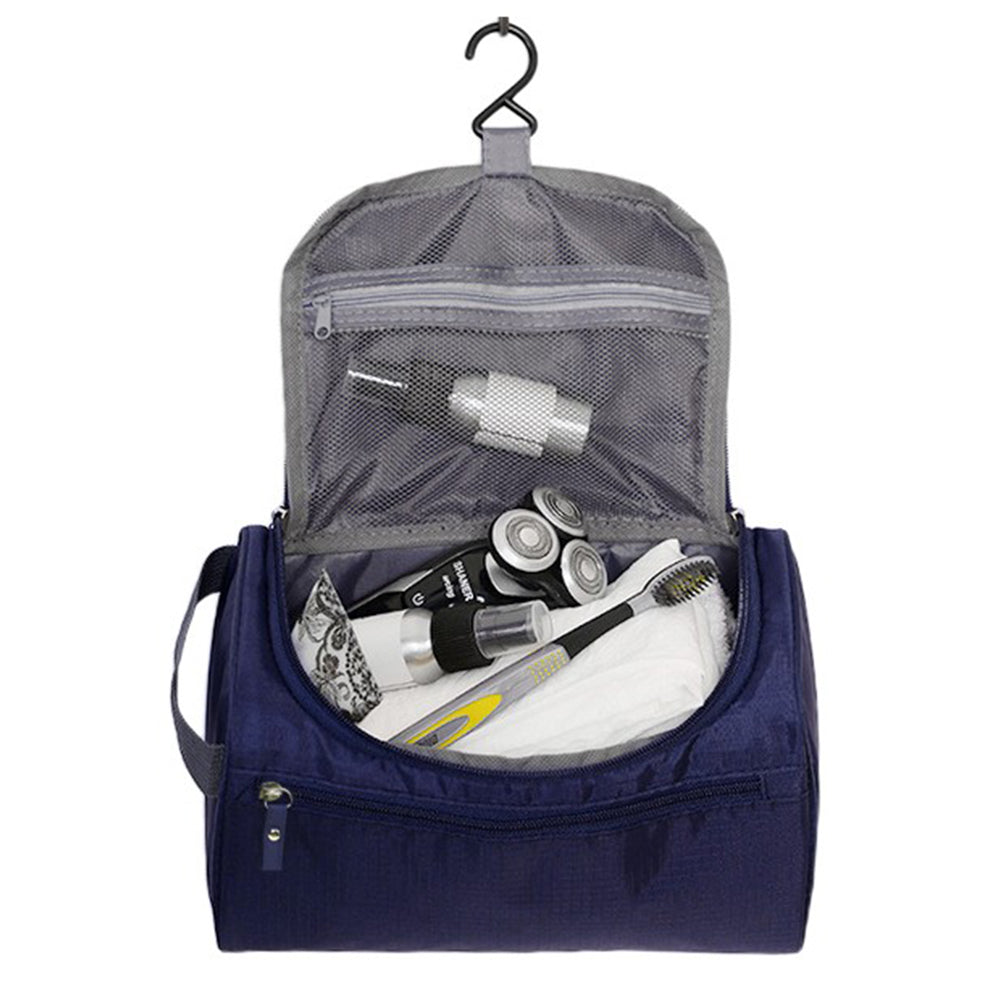 Portable Toiletry Bag Travel Bag Navy Blue