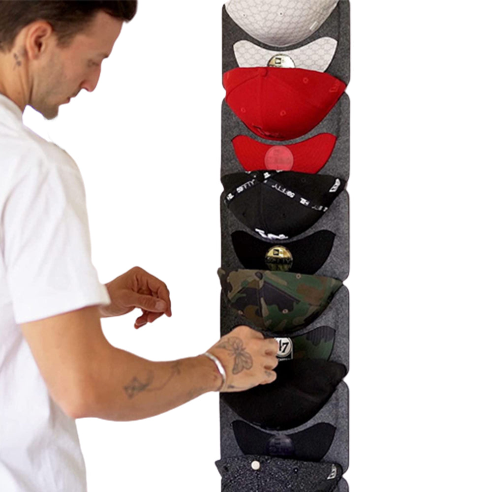 1Pc 7 Grid Baseball Hat Rack Baseball Caps Storage Organizer