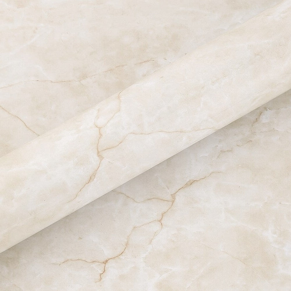 1 X 10M Self Adhesive Yellow Marble Wallpaper Peel and Stick Granite Sticker