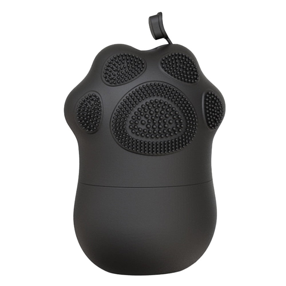Silicone Ice Facial Cleansing Brush Face Massager Skin Care Tools Black