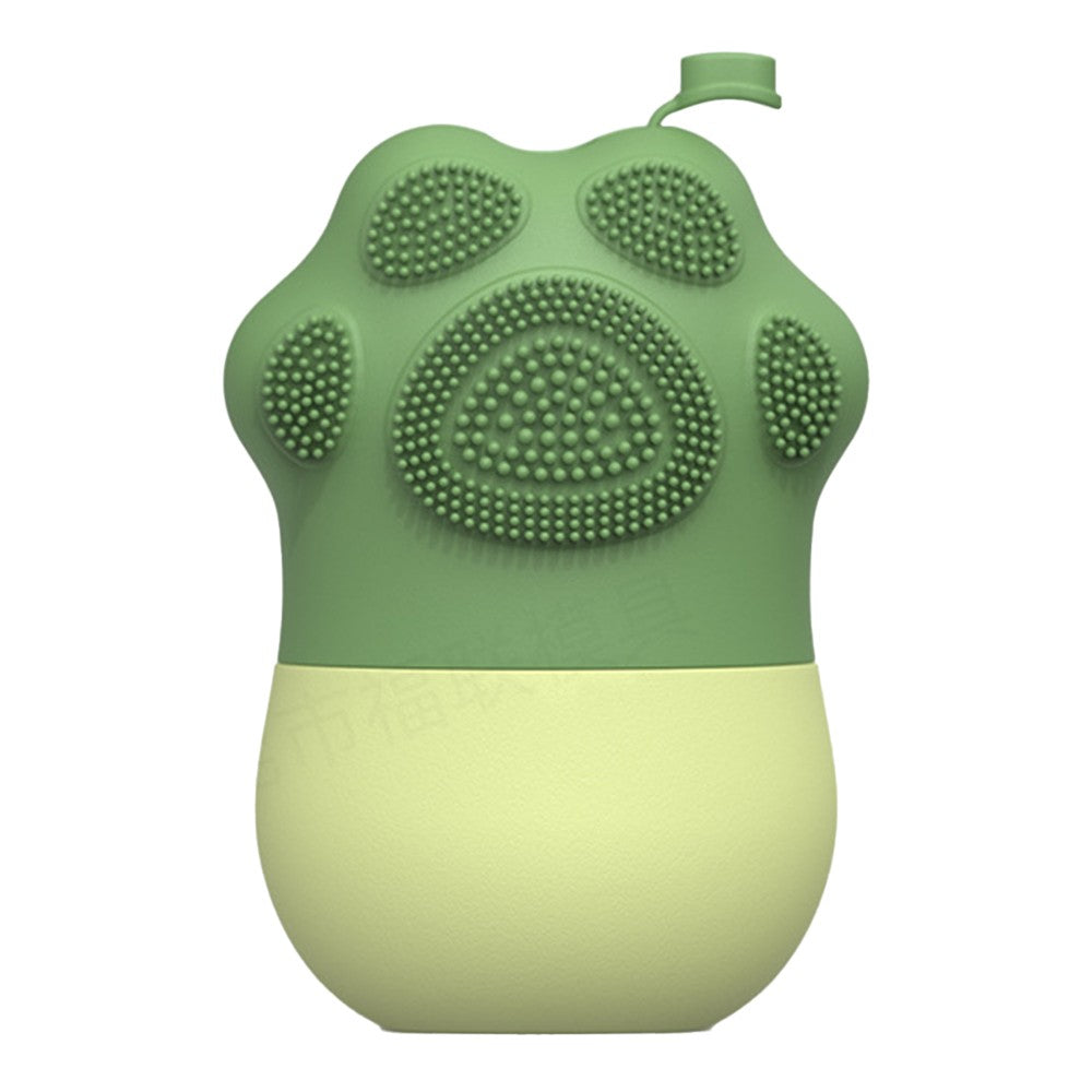 Silicone Ice Facial Cleansing Brush Face Massager Skin Care Tools Green