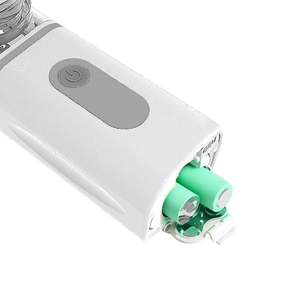 Portable Battery Operated Nebulizer Machine Grey Handheld Mesh Nebulizer Mist Steam Inhaler for Breathing Problems