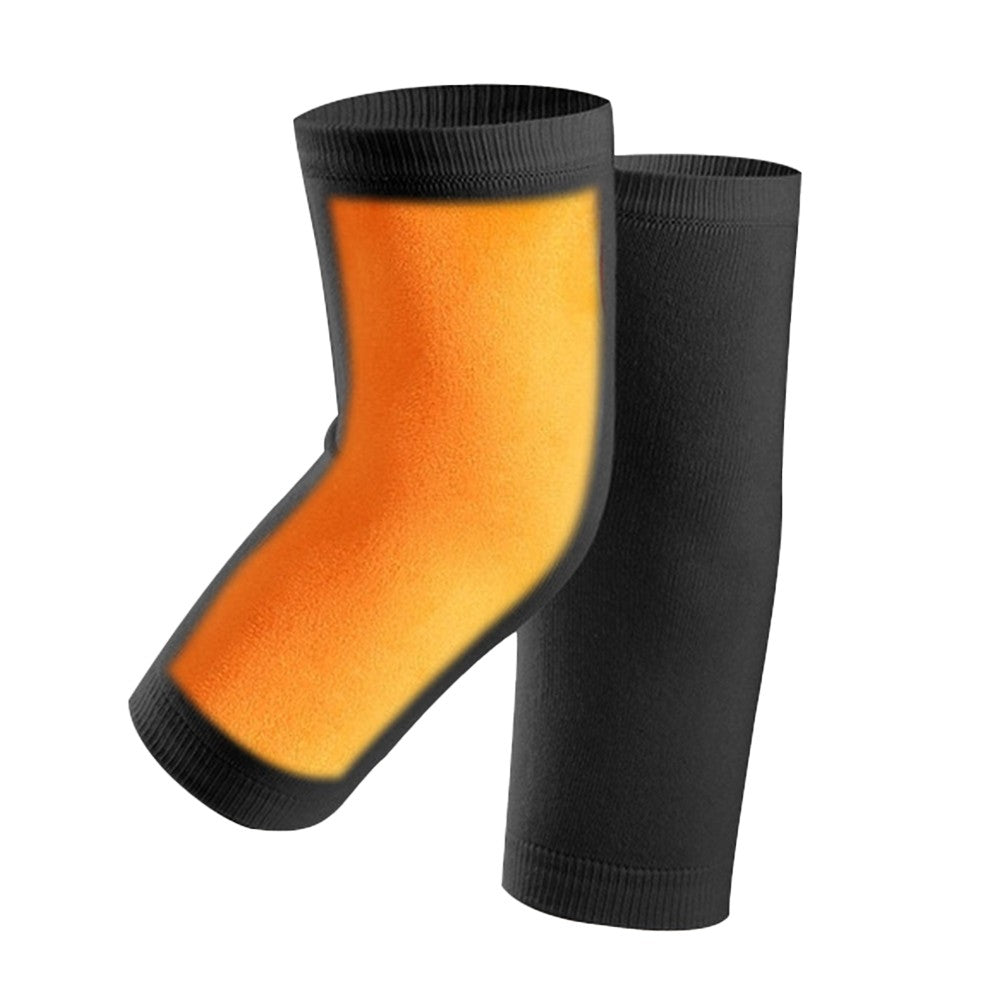 Pair of Knee Warmers Thicken Lined Knee Brace Knee Support Pad Knee Sleeves 2XL