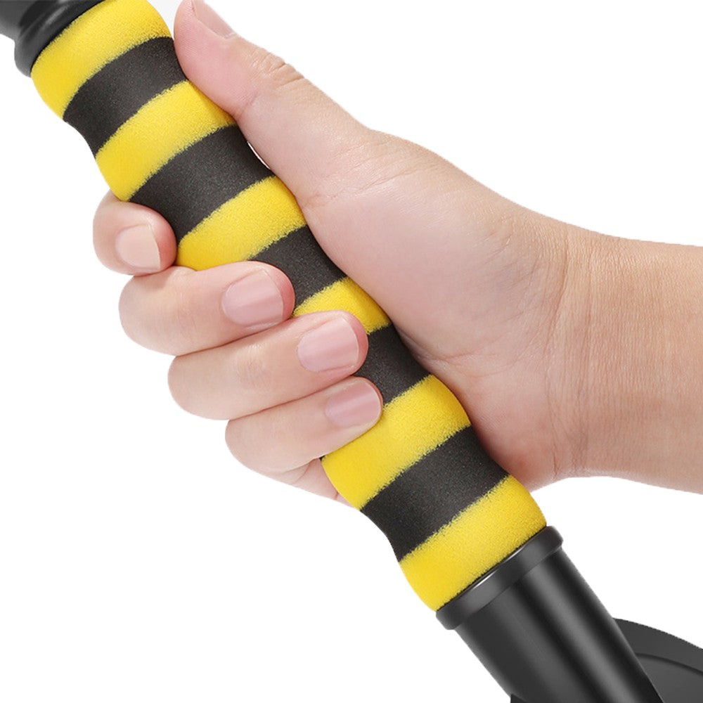 2-in-1 Detachable Ice Scraper and Snow Brush for Car Windshield Yellow