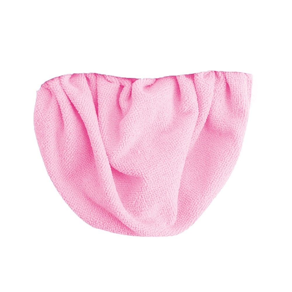 Water-resistant Double Layer Shower Cap Sleeping Hat Bath Hat Hair Care Pink