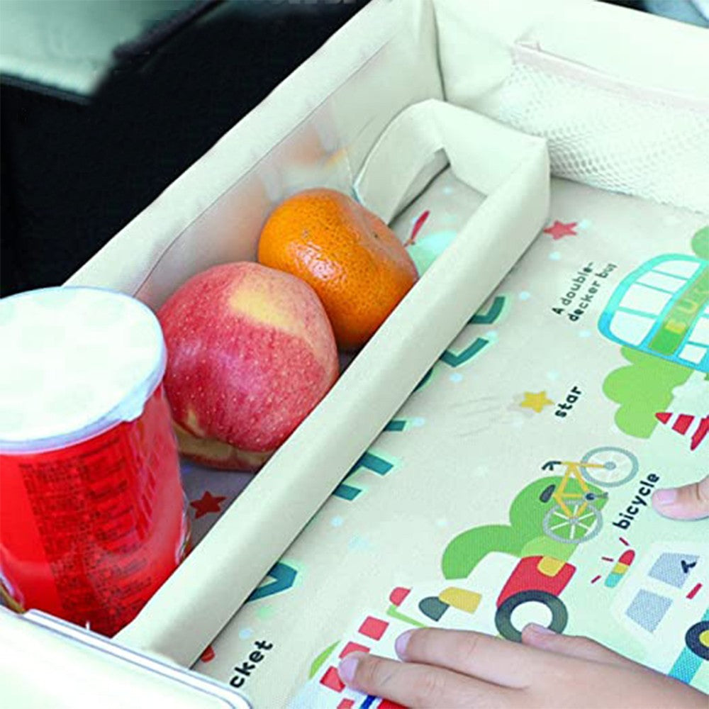 Portable Kids Travel Lap Tray Car Seat Tray Toddler Car Activities Tray Car Style