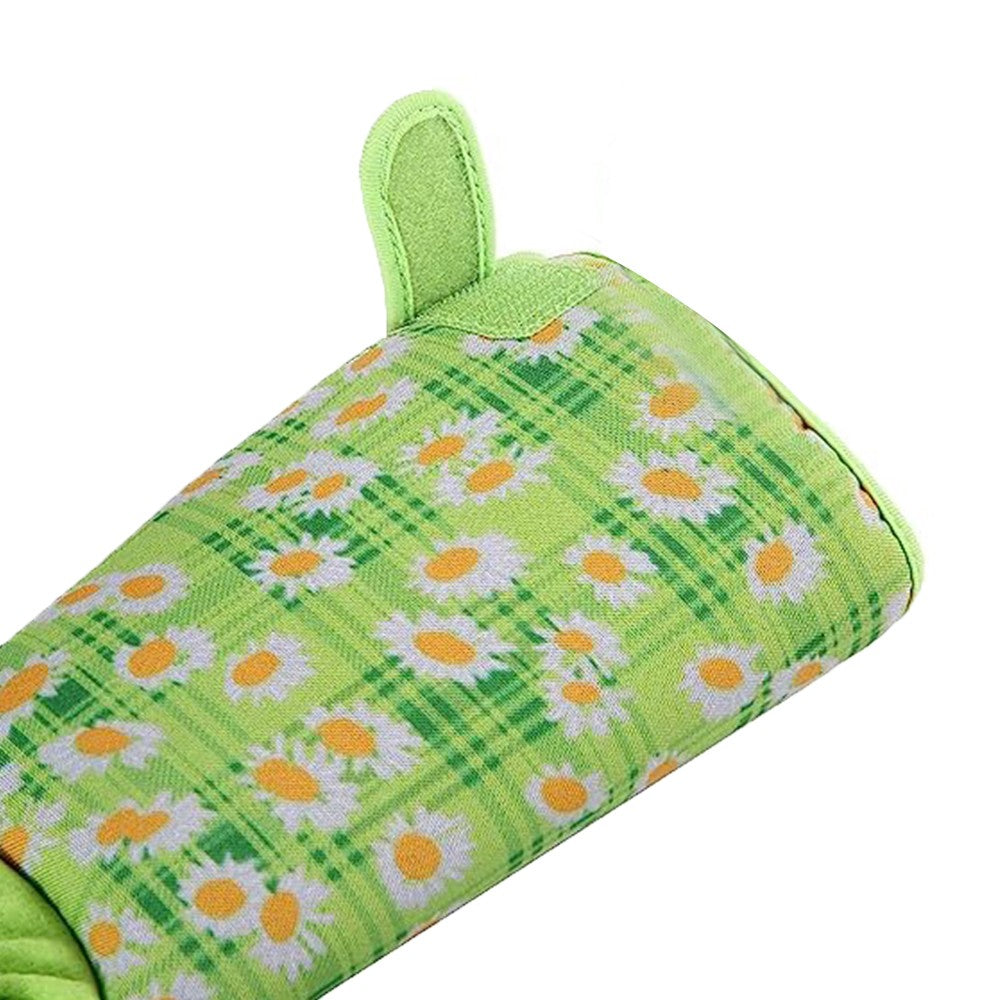 Pair of Gardening Gloves Long Sleeve Thorn-proof Pruning Working Gloves Green