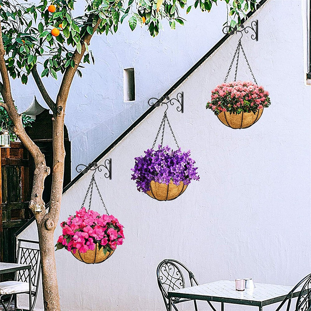 6Pcs Hanging Flower Basket Chains Hanging Planter Chains Flowerpot Hanger Lantern Hanging Chains