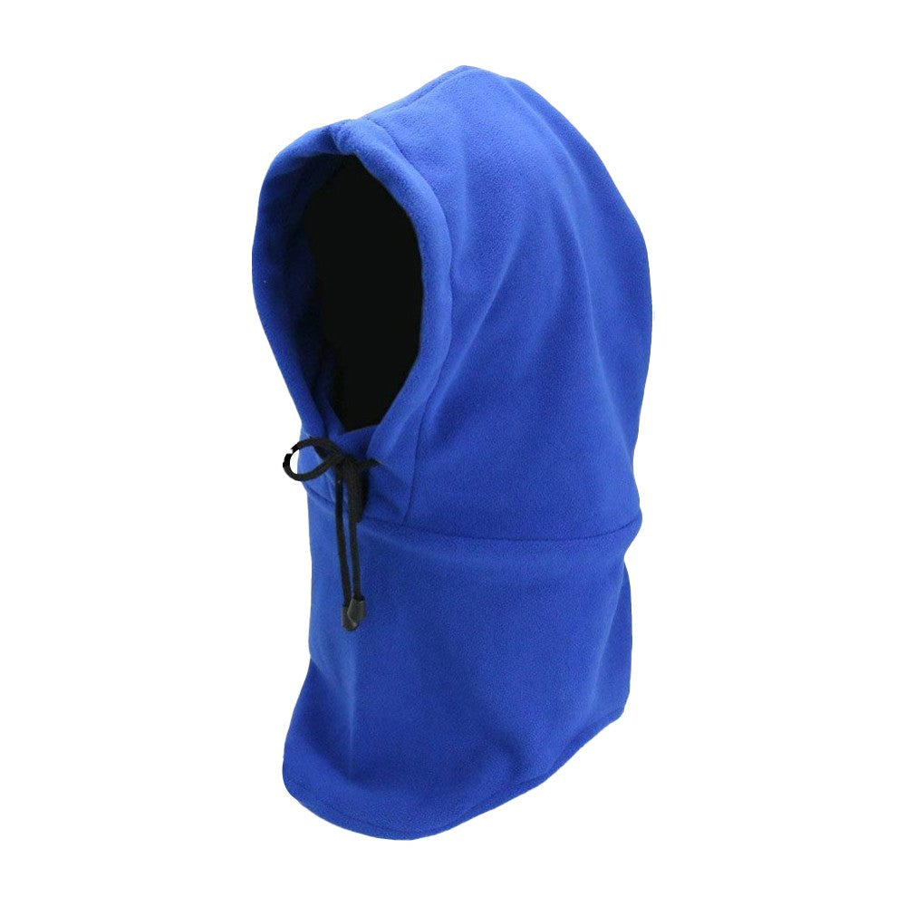 Winter Balaclava Ski Mask Neck Warm Fleece Hood Hat Skiing Hat Sports Cap Blue