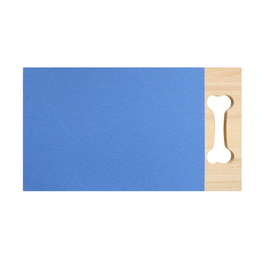 Single Sided Dog Nail Scratch Board Pet Nail File Nail Care Board Blue