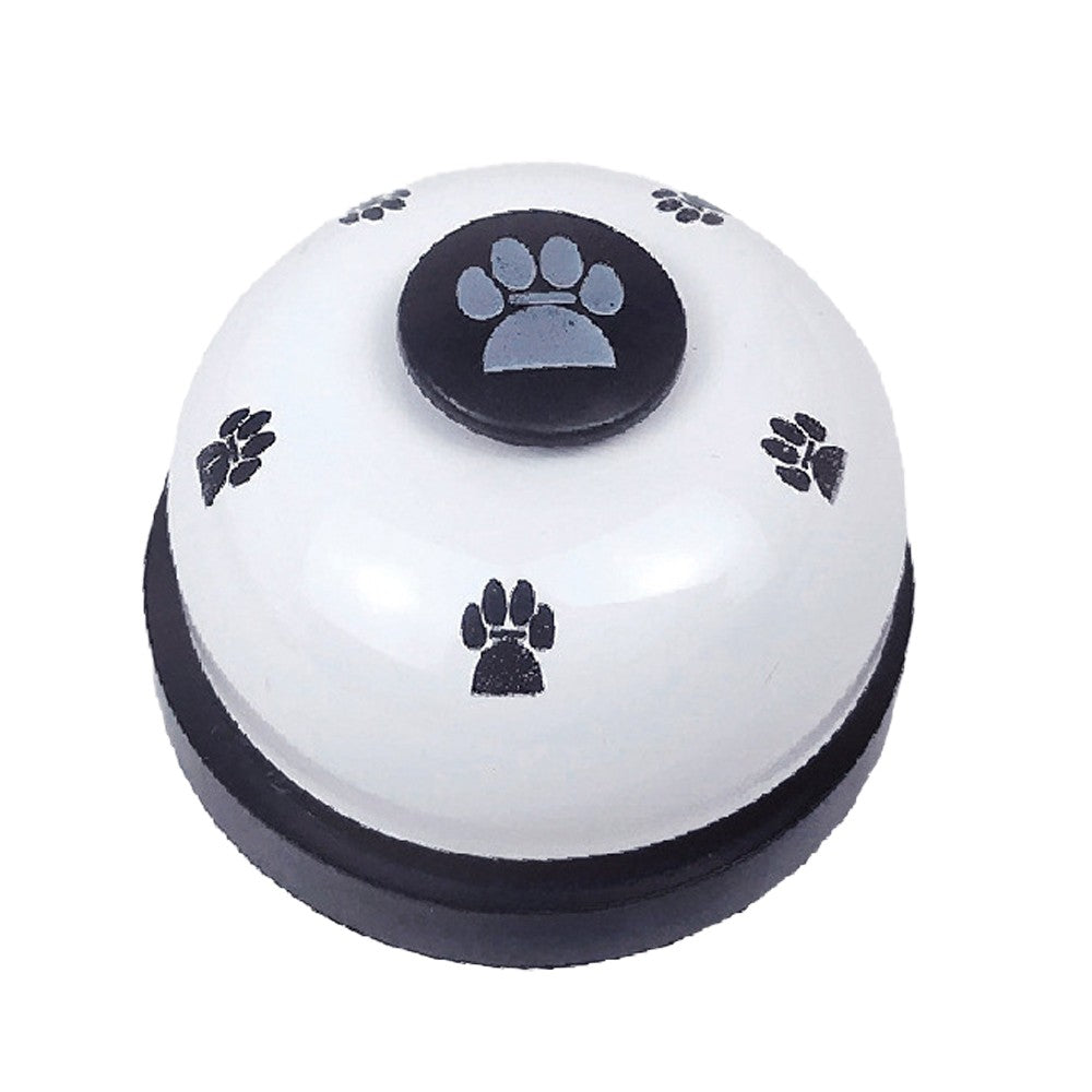 2Pcs Pet Training Bell for Pet Potty Training Dog Cat Interactive Toy White