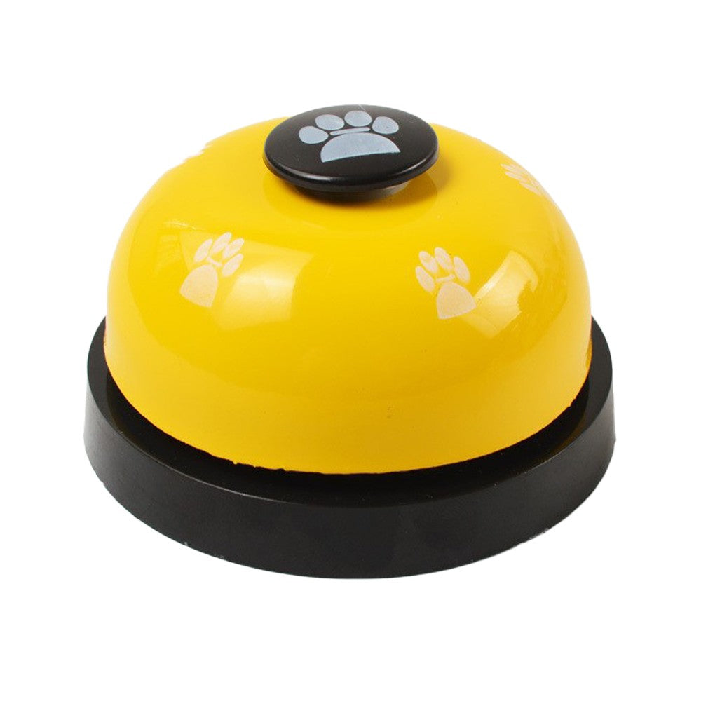 2Pcs Pet Training Bell for Pet Potty Training Dog Cat Interactive Toy Yellow