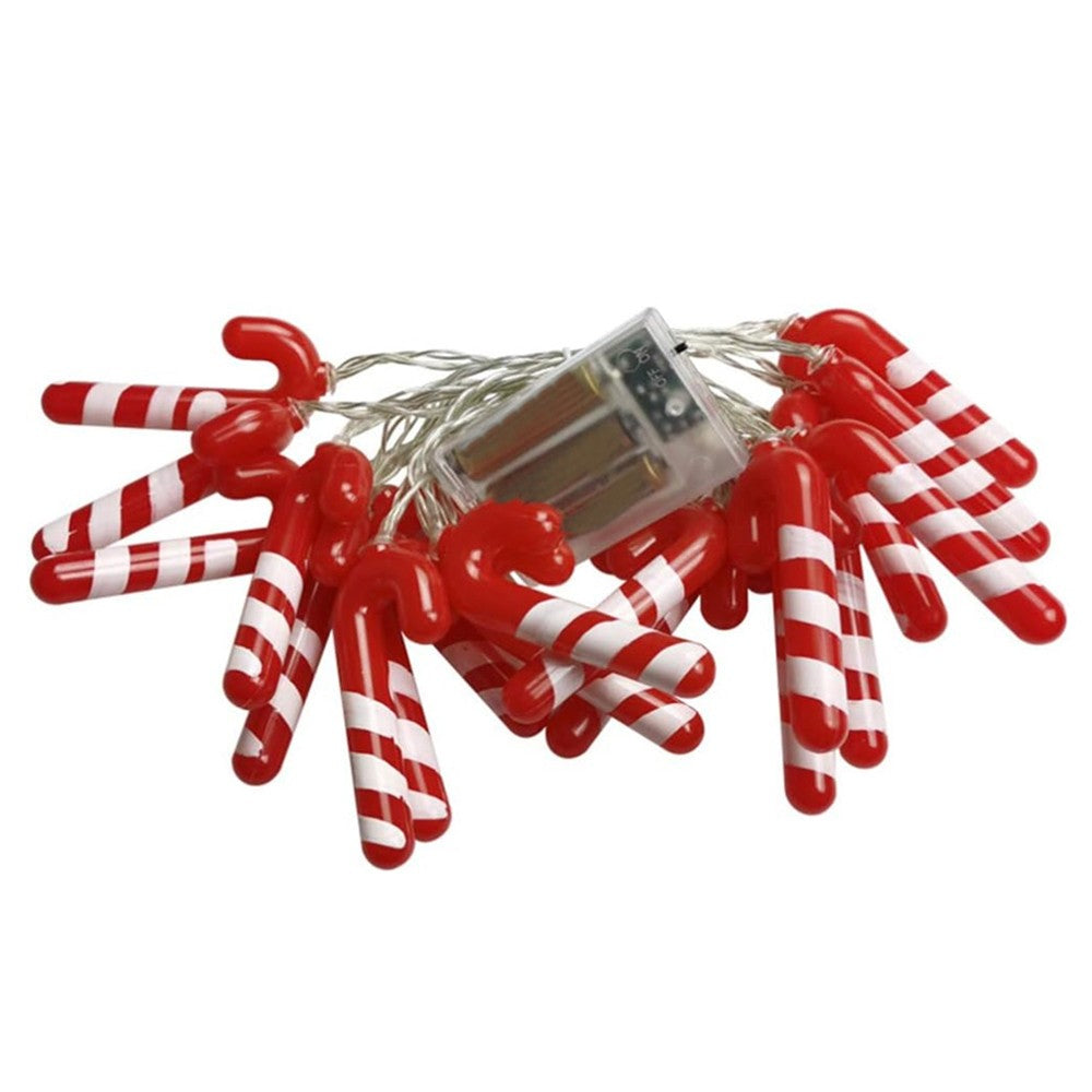 3M Christmas Candy Cane String Lights Battery Powered Led Fairy Lights String Xmas Decor