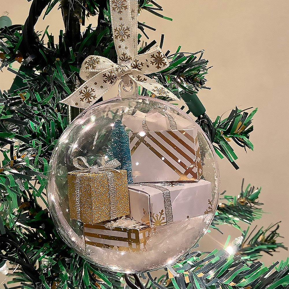 Style1 Clear Ball Christmas Tree Decoration