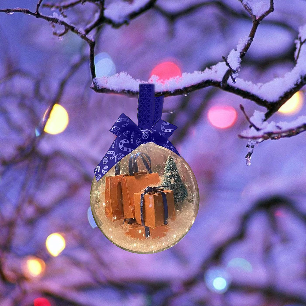 Style5 Clear Ball Christmas Tree Decoration