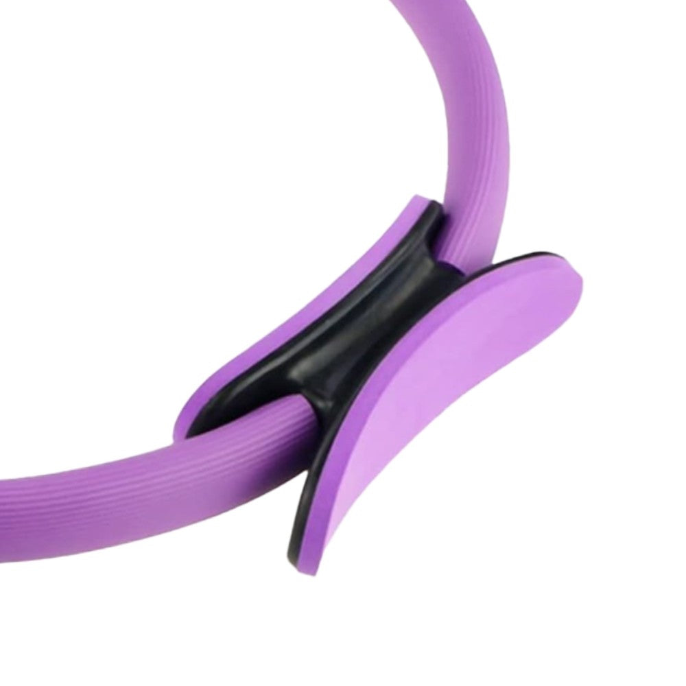 Purple Pilates Ring Resistance Training Tool Yoga Exercise Magic Circle Grip
