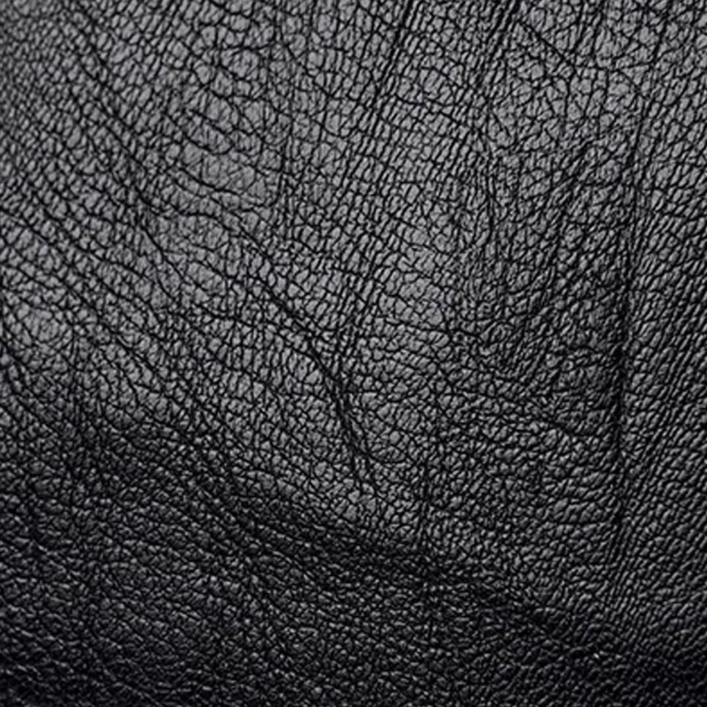 Womens Crossbody Bag Soft PU Leather Shoulder Bag Multi Pocket Handbag Satchel - Black