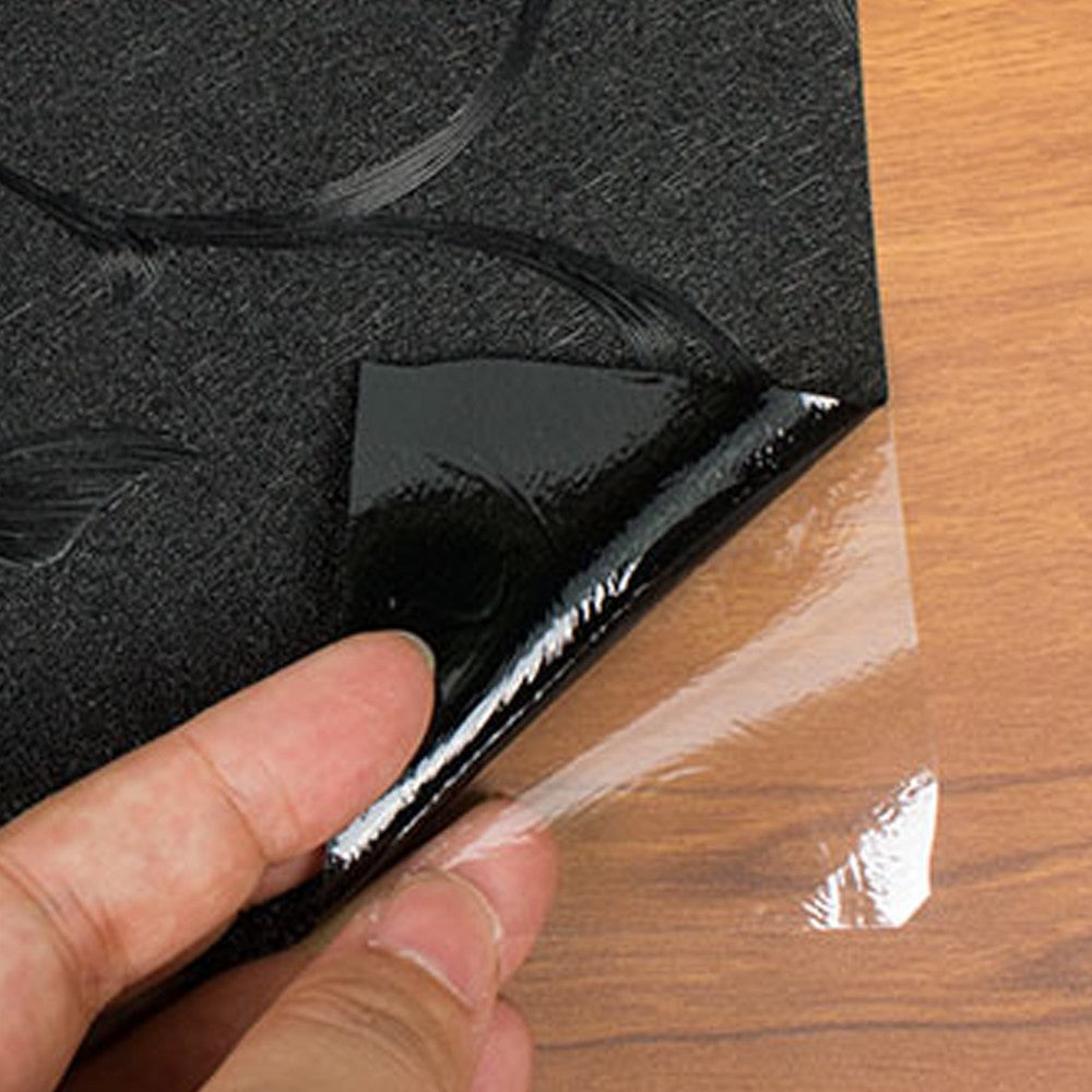200x60cm Full Blackout Window Film Static Cling Window Privacy Film - Style 2