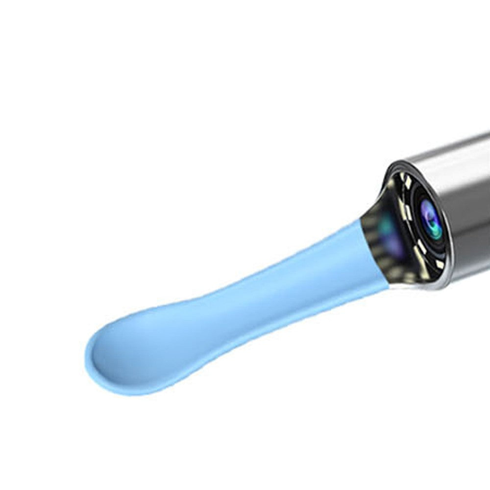 Ear Wax Removal Tool Ear Cleaner with Camera Wireless WiFi Visual Ear Otoscope Earwax Removal Kit White
