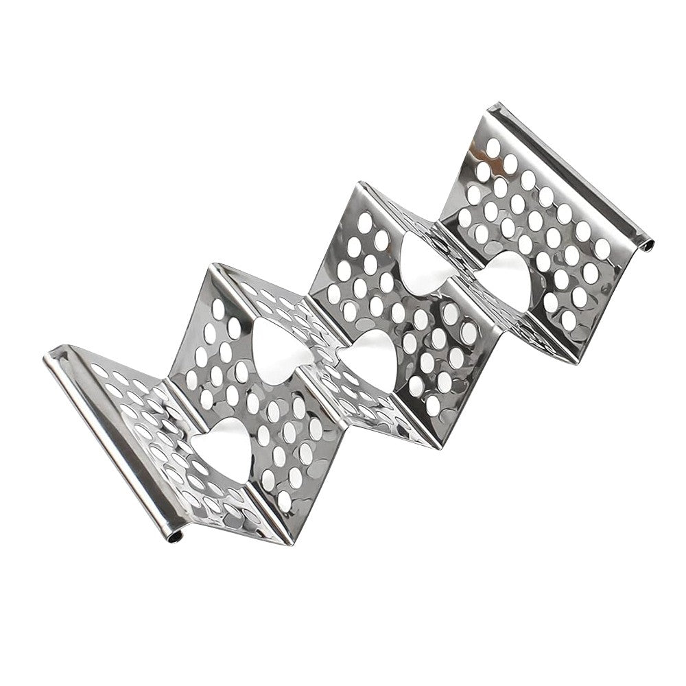 4Pcs Stainless Steel Taco Holders Taco Stand Taco Tray Rack