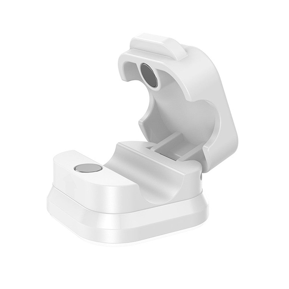 3Pcs Self-Adhesive Magnetic Cable Clip Under Desk Cord Management Holder - White