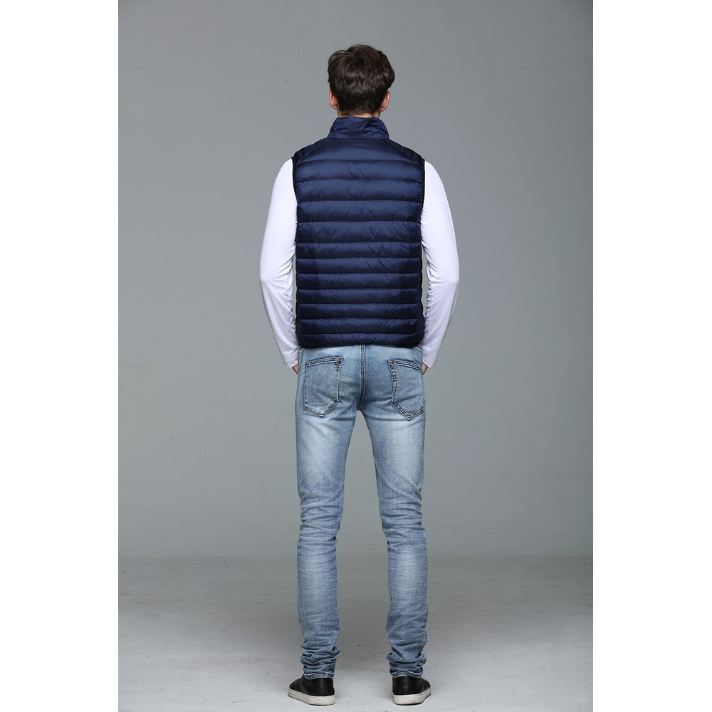 Mens Stand-up Collar Vest K-6005 Olivegreen
