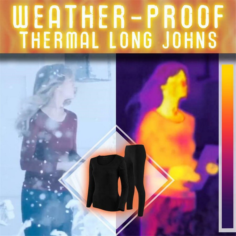 Women Winter Ultra Thin Thermal Underwear Set