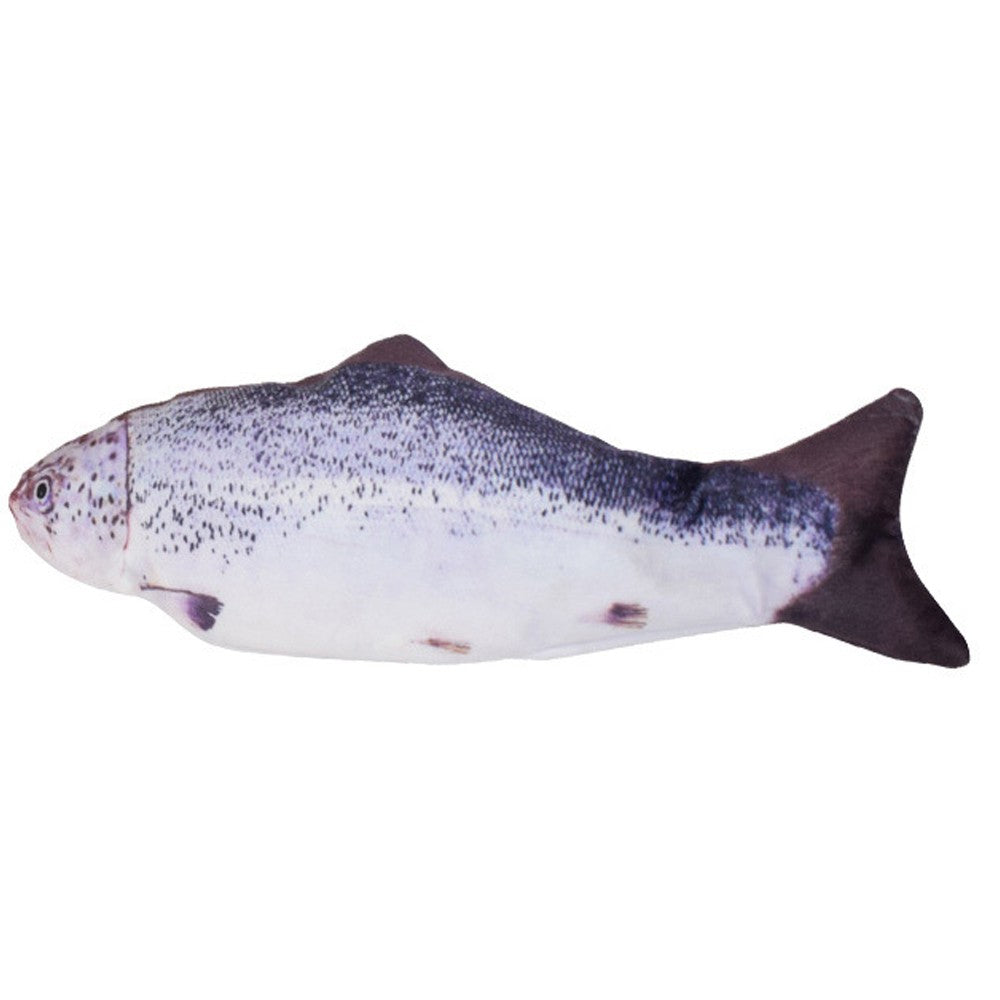 USB Rechargeable Realistic Moving Fish Toy for Cat Style 4