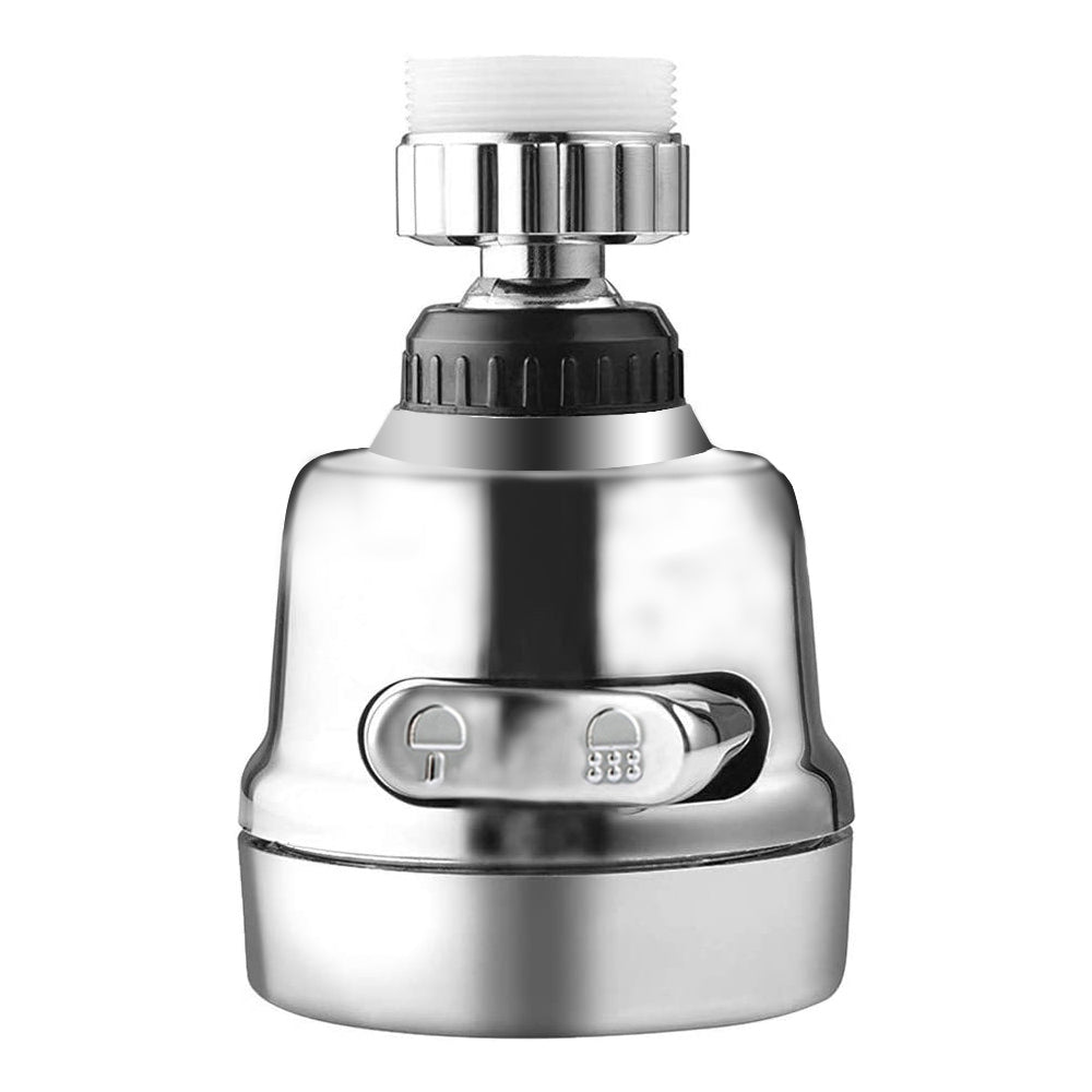 2 X 2 Modes Kitchen Sink 360 Flexible Extension Hose Faucet Sprayers Attachment Water Saving Short Nozzles