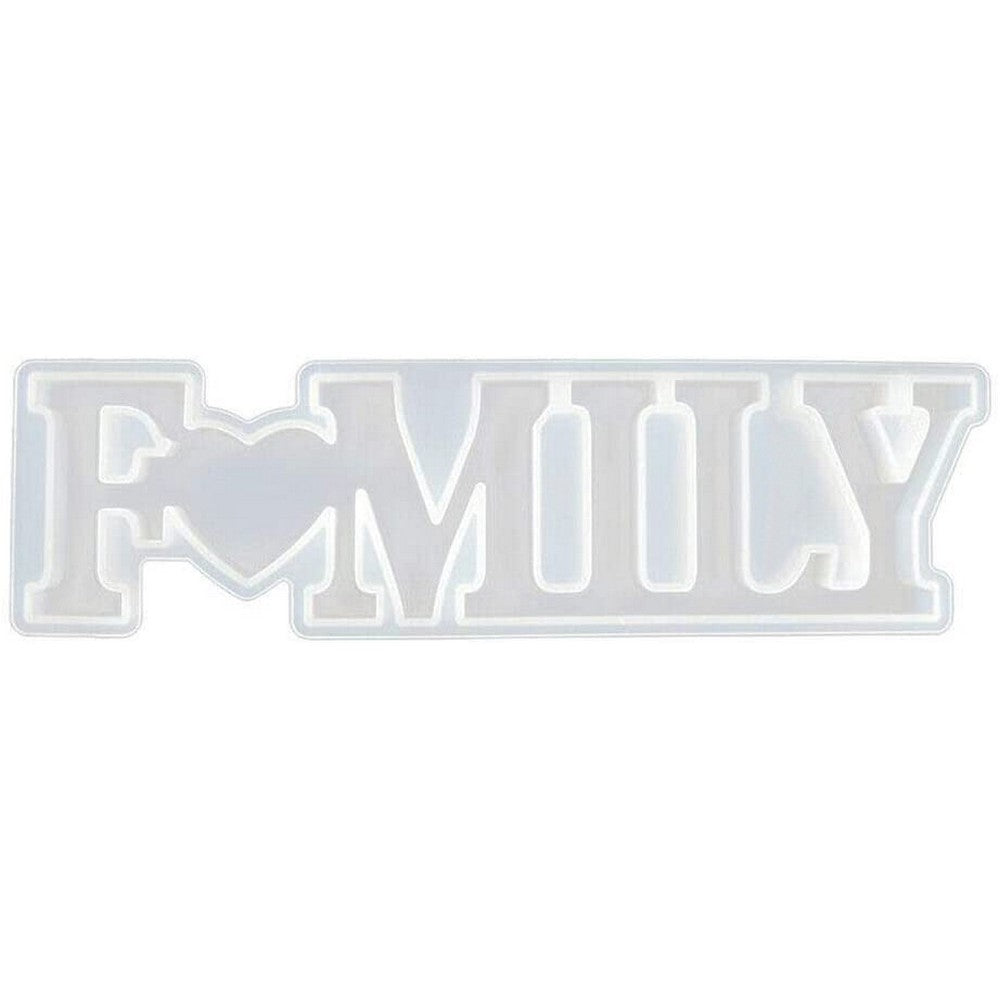 3 X DIY Letter Love Home Family Sign Resin Craft Casting Silicone Mold