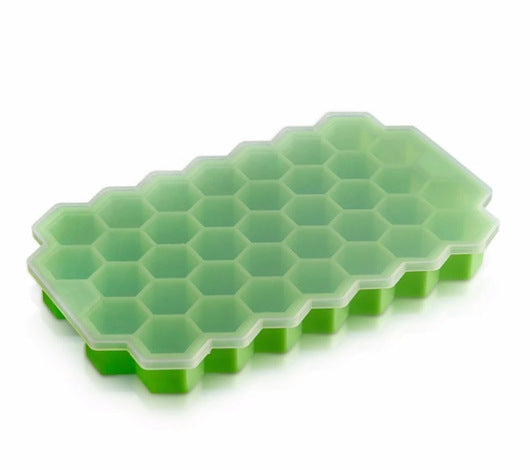 4 X Summer Ice Cube Trays Ice Cube Molds with Lid