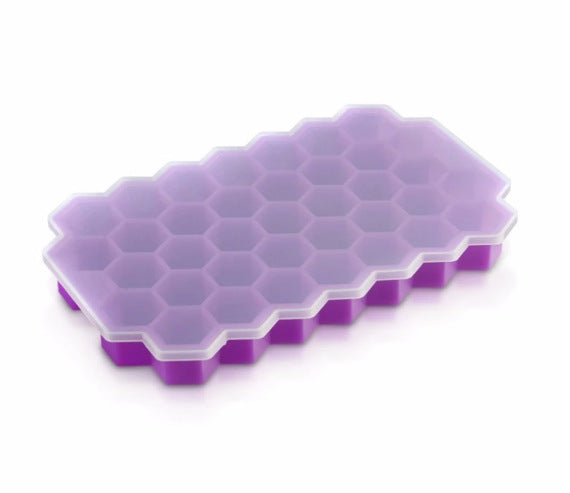4 X Summer Ice Cube Trays Ice Cube Molds with Lid
