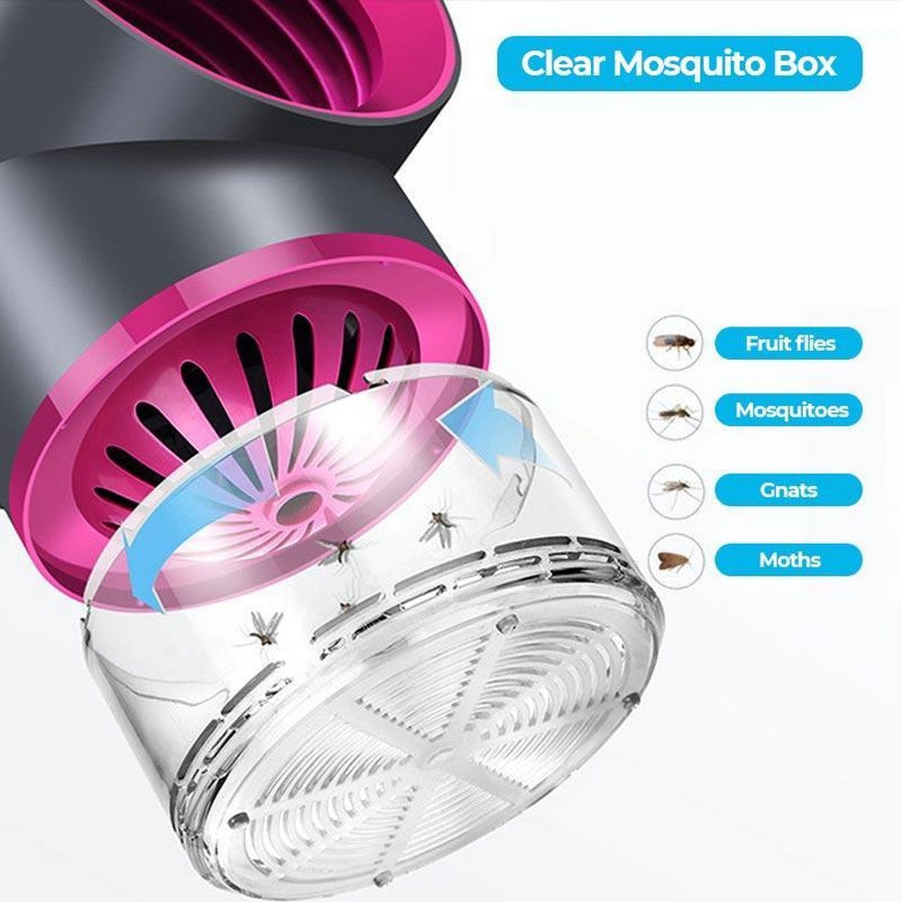 USB Portable Mosquito Killer Lamps with Transparent Container