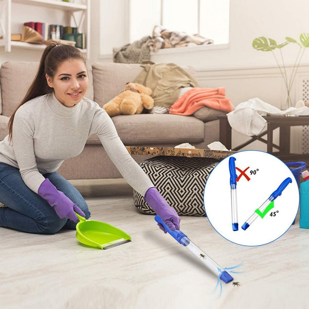 2 X Rechargeable Insects Catcher No Killing Bugs Vacuum Catcher