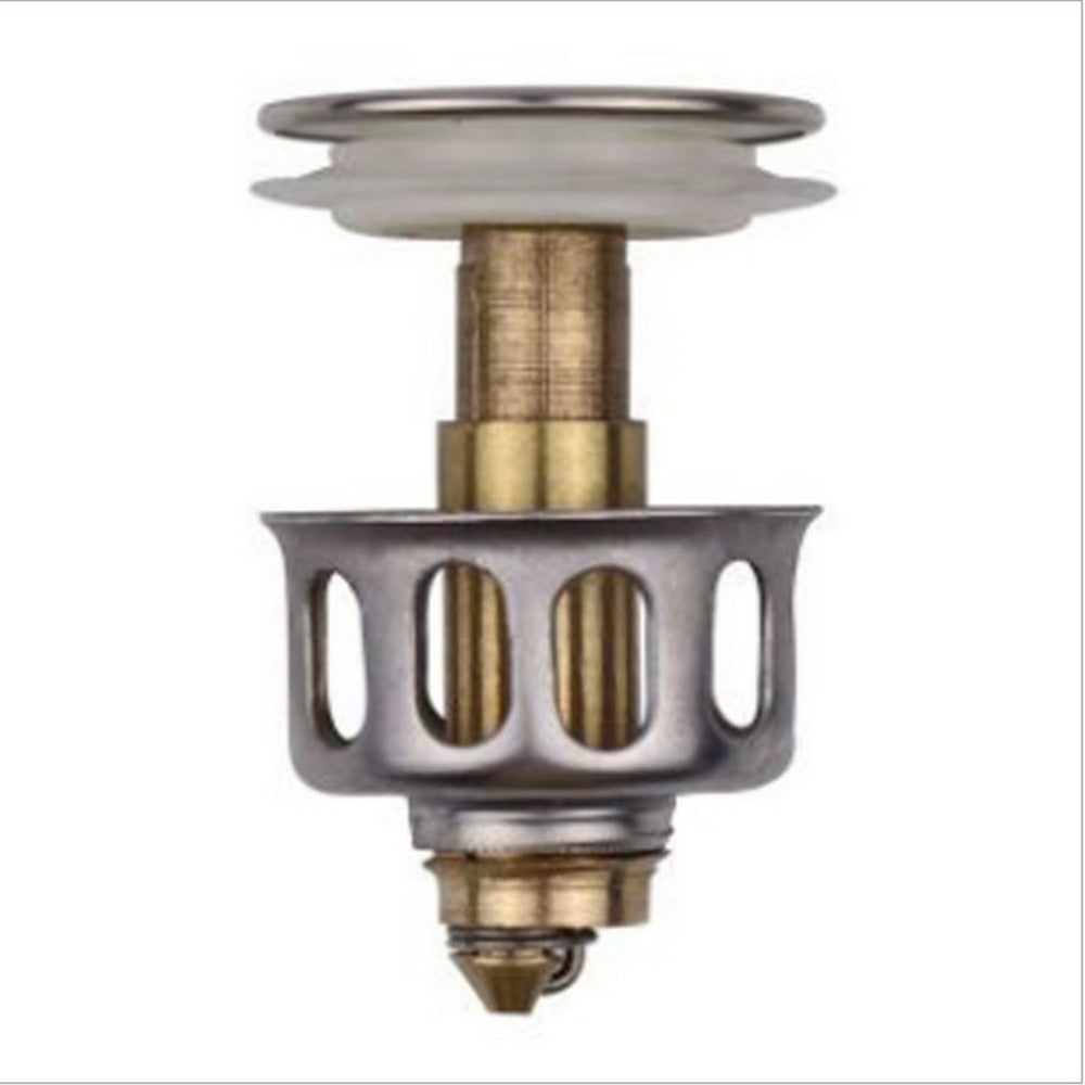 4 Pack 2 in 1 Wash Basin Bounce Drain Filter Pop Up Sink Drain Plug